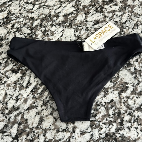 L*Space Estella Bikini Bottom NWT‎ Black - Picture 8 of 11